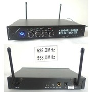 Wireless microphone S9 VHF Echo Bluetooth dwu kanałowa stacja mikrofonowa 