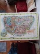 Kolekcjonerska Mapa parku rozrywki.Disneyland 1964r.Lot nr1812 JW Rinzlera.