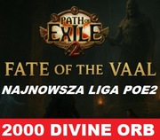 2000x Divine Orb Path of Exile 2 The Last of the Druids NOWA LIGA POE2