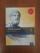 J. Polski, Ponad słowami Podrecznik klasa 1, cześć 1 i 2 Nowa Era