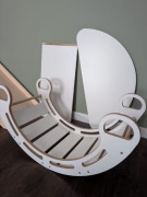 Bujak montessori 85cm + blat + zjeżdżalnia