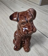 Figurka ceramiczna pies terier