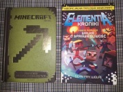 MINECRAFT - Poradnik + ELEMENTIA KRONIKI ks. I - zestaw książek