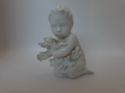 Chlopiec Morski Biala Porcelana Glazurowana Bing & Grondahl 