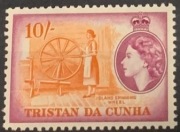Tristan da Cunha 1954 pełna seria Elżbieta II do 10/- */ SG 14-27