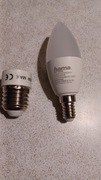 Hama Żarówka LED WiFi E14  5,5 W  Biała - Ciepło Biała + gratis