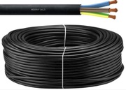 Przewód Kabel 3x1,5 OWY Linka Czarny