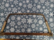 Zabytkowa Stara Piła ręczna długość 90 cm XIX w