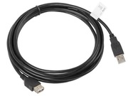 Przedłużacz USB Lanberg 3m czarny