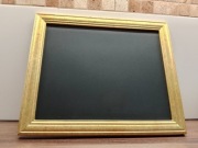 Retro ramka rama 29 cm x 24 cm ze złoceniami