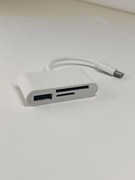 Adapter 3w1 USB-C, czytnik kart SD/TF, pamięć USB-C Pro, Huawei, MacBook