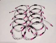 Bransoletki z imionami, regulowane 