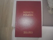 Klaser z monetami 2011-2013