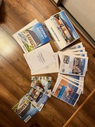 Projekt domu w aurorach odbicie lustrzane 