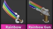 Rainbow set Roblox murder mystery 2.