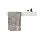 Biała półka łazienkowa LAVANDA Dabstory