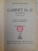 GABINET NR 13 - Edgar Wallace