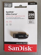 Pendrive SanDisk Ultra Curve, 256 GB, USB 3.2