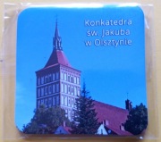 Olsztyn - Katedra. Magnes na lodówkę .Nowy