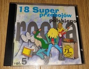 18 Super przebojów polskiego rocka - płyta CD