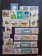 Znaczki Polskie -rocznik 1986 r - kasowane