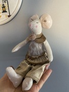 Myszka z lnu hand made
