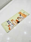 Mata pod mysz XXL 120x43cm Pieski Antypoślizgowa Gumowa Nowa