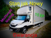 Iveco Daily 2021r 50C18 3.0 Plandeka 15 Palet 2x Firanka Zsuwany dach burty
