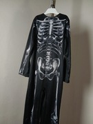 Strój przebranie karnawał kościotrup kombinezon F&F r.6-8l