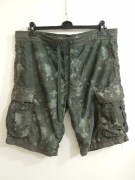 Spodenki szorty cargo bojówki moro kamuflaż Cedar Wood State L