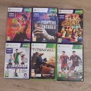 Gry na xbox 360 kinect, fifa 6 szt.