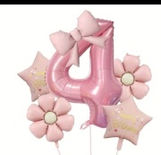 Zestaw balonow 4 urodziny