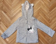 Bluza ocieplana królik H&M 122/128 6-8 lat nowa!