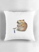 poduszka z nadrukiem chomika z chomikuj