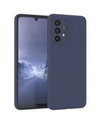 Etui Samsung Galaxy A33 5G silikonowe, granatowe, Eazy Case, matowe