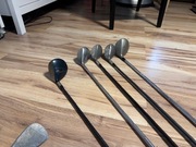 Kije golfowe + wózek i torba