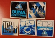 Vlepki STAL Rzeszów, CRACOVIA, Arka Gdynia, Lech, KSZO, Gryf Wej  # 13