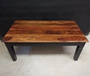 Stolik kawowy drewniany, ława drewniana, palisander indyjski 