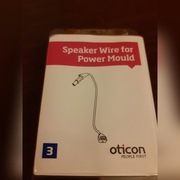 Oticon Power Mould przewód do aparatu wewnątrzusz.