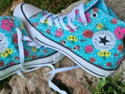 Nowe trampki Converse 37,5 24cm unikat śliczne 