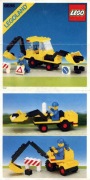 KLOCKI LEGO ZESTAW NR 6686 TOWN KOPARKA LEGOLAND MAKIETA UNIKAT !!