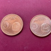 Niemcy   2 x 5  eurocent. 2002 r.  D i G . Stan bankowy