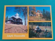 BIESZCZADY     -  Pocztówka  /  CERKWIE
