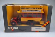 CORGI Classics C858/2 - THORNYCROFT BUS "Charlie Chaplin", skala 1:43