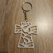 Brelok, podziękowanie, ihs, komunia, dla gości 