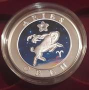 100 Dram Armenia Znaki zodiaku BARAN 2008 rok