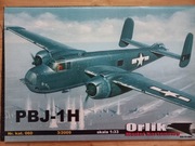 Model Kartonowy Orlik 2009\03 Amerykański samolot bombowy PBJ-1H Mitchell