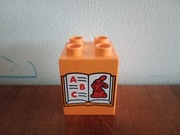 LEGO Duplo klocek tematyczny książka ABC