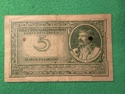 5 marek polskich z 17.05.1919 r.