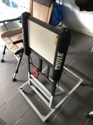 Wózek stojak pod silnik zaburtowy kotwica gumowa 9kg lina